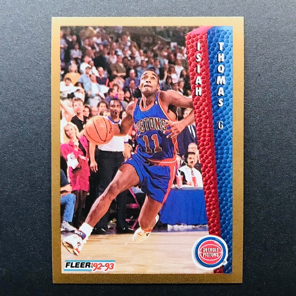 Isiah Thomas - 1992-93 Fleer #69 - Picture 1 of 2